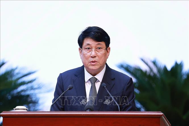 Khai mạc Hội nghị Ban Chấp hành Trung ương khóa XIII Chú thích ảnh