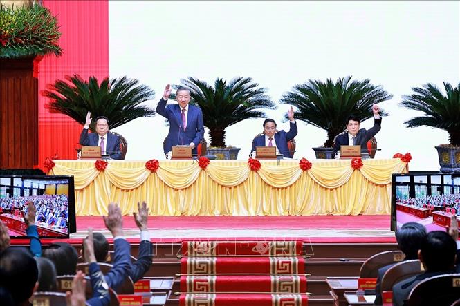 Khai mạc Hội nghị Ban Chấp hành Trung ương khóa XIII Chú thích ảnh