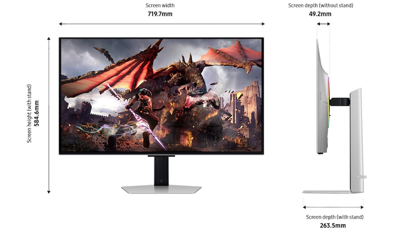 Samsung ra mắt màn hình chơi game 4K: Tần số quét 240Hz, độ trễ chỉ 0,03ms, giá 32,7 triệu đồng