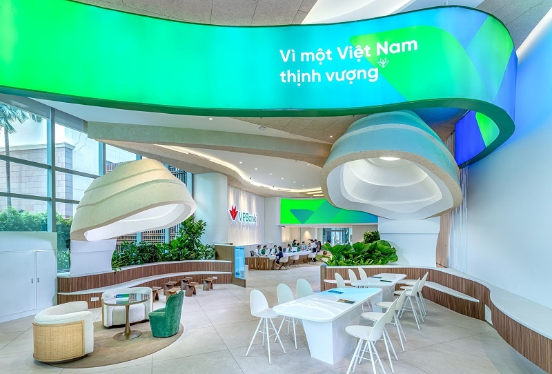 Không gian chi nhánh Flagship của VPBank Không gian chi nhánh Flagship của VPBank