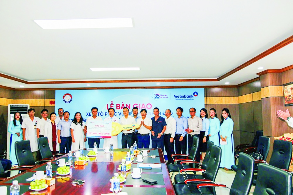 Ngành Ngân hàng Quảng Bình luôn đi đầu trong công tác an sinh xã hội tại địa phương Ngành Ngân hàng Quảng Bình luôn đi đầu trong công tác an sinh xã hội tại địa phương