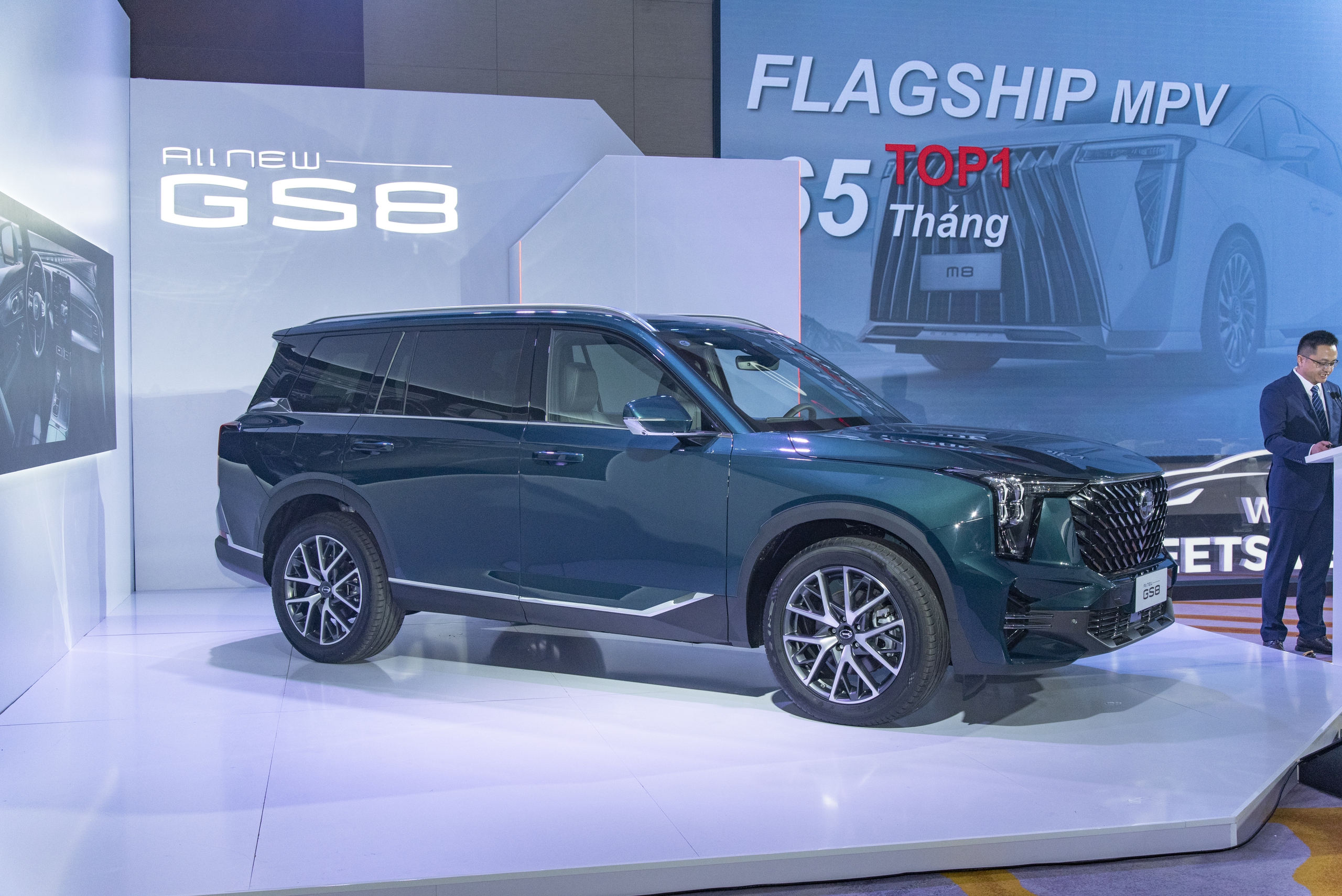 GAC GS8 ra mắt Việt Nam: Giá từ 1,269 tỷ ngang Santa Fe, Everest, động cơ 248 mã lực, có ADAS- Ảnh 3. GAC GS8 ra mắt Việt Nam: Giá từ 1,269 tỷ ngang Santa Fe, Everest, động cơ 248 mã lực, có ADAS- Ảnh 3.