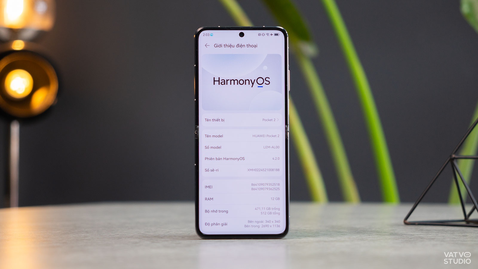Máy chạy HarmonyOS và mặc định không tích hợp Google Play Service