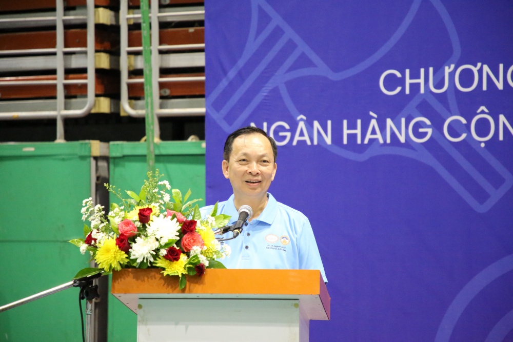 Phó Thống đốc Thường trực Đào Minh Tú phát biểu tại Lễ tổng kết chương trình