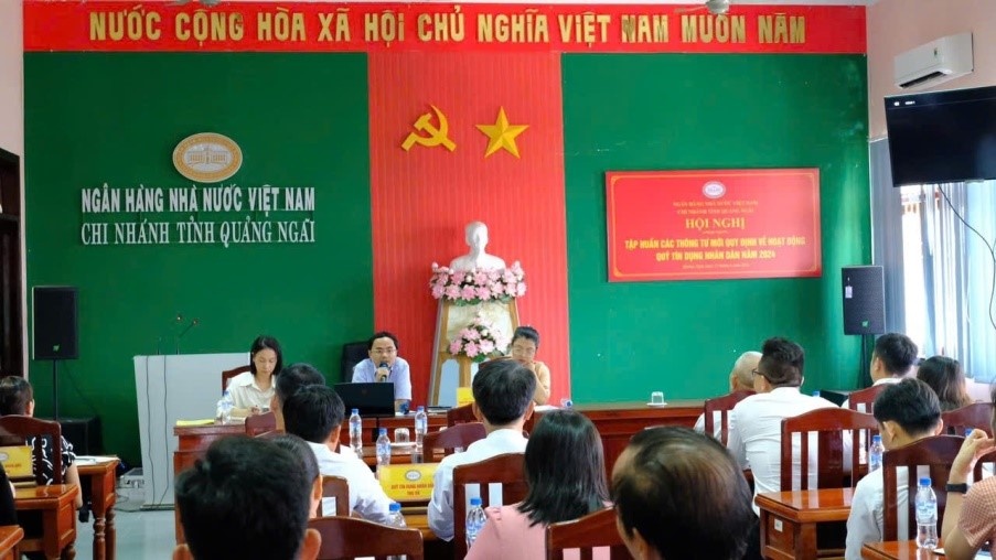 Quảng Ngãi: Tập huấn các quy định mới về hoạt động của quỹ tín dụng nhân dân