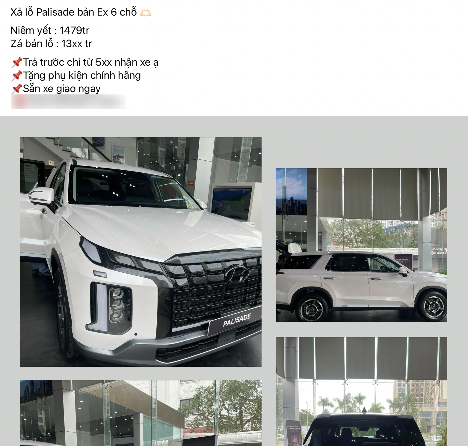 Hyundai Palisade giảm giá tới 150 triệu tại đại lý: Sales báo 'xả lỗ', bản rẻ nhất còn 1,345 tỷ đồng, rẻ hơn niêm yết Fortuner, 'giẫm chân' Santa Fe- Ảnh 3. Hyundai Palisade giảm giá tới 150 triệu tại đại lý: Sales báo 'xả lỗ', bản rẻ nhất còn 1,345 tỷ đồng, rẻ hơn niêm yết Fortuner, 'giẫm chân' Santa Fe- Ảnh 3.