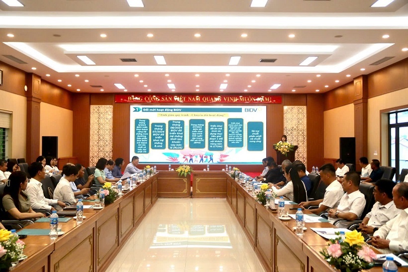 Phú Thọ: 2 chi nhánh BIDV tổ chức kết nối ngân hàng - doanh nghiệp