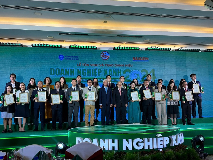 98 doanh nghiệp đạt danh hiệu “Doanh nghiệp xanh TP.HCM năm 2024” 98 doanh nghiệp đạt danh hiệu “Doanh nghiệp xanh TP.HCM năm 2024”