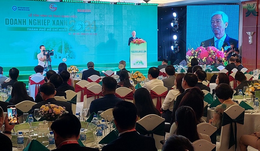 98 doanh nghiệp đạt danh hiệu “Doanh nghiệp xanh TP.HCM năm 2024” 98 doanh nghiệp đạt danh hiệu “Doanh nghiệp xanh TP.HCM năm 2024”