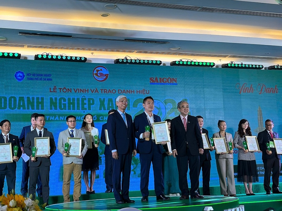 98 doanh nghiệp đạt danh hiệu “Doanh nghiệp xanh TP.HCM năm 2024” 98 doanh nghiệp đạt danh hiệu “Doanh nghiệp xanh TP.HCM năm 2024”