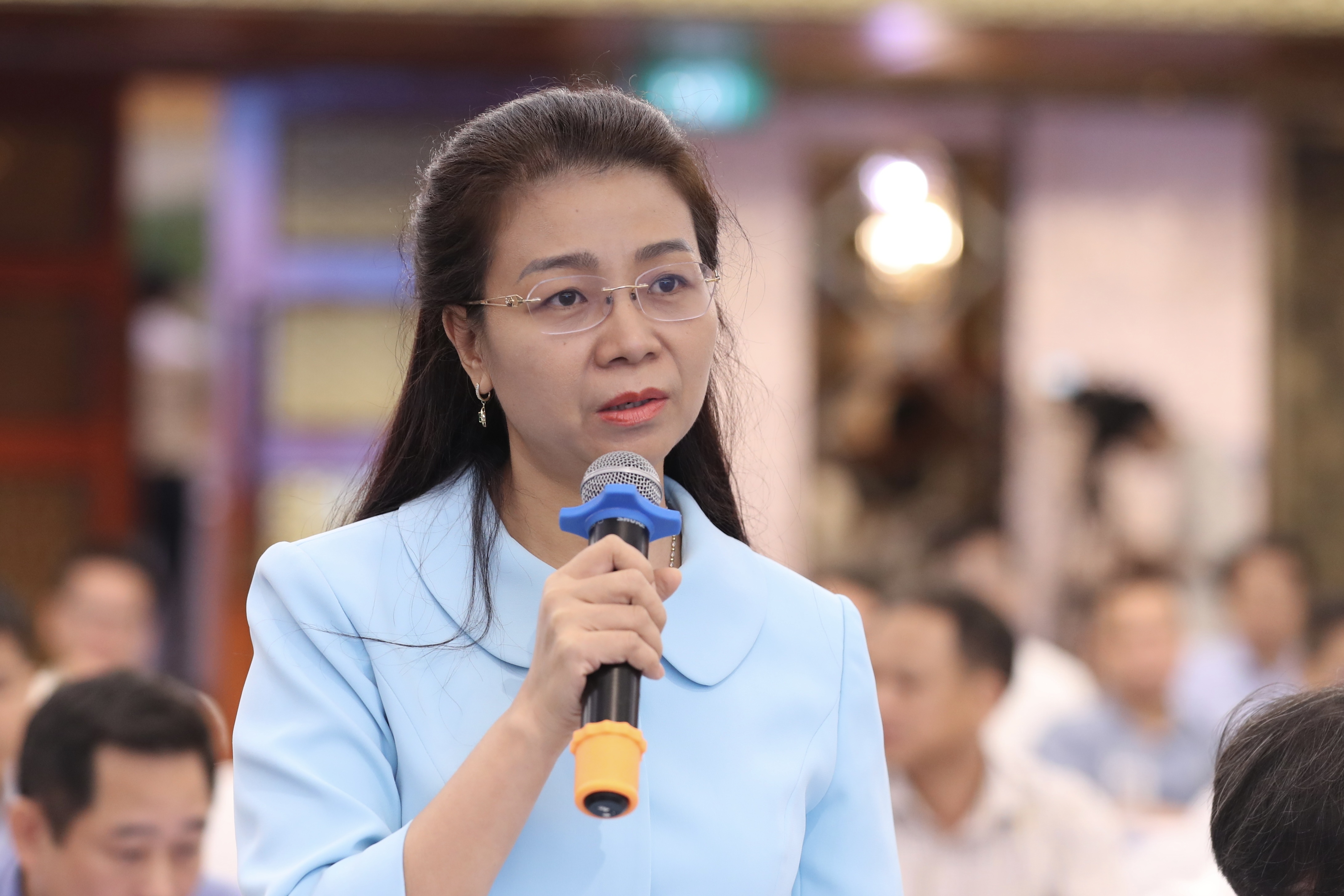 Đại diện các địa phương tham gia ý kiến Đại diện các địa phương tham gia ý kiến