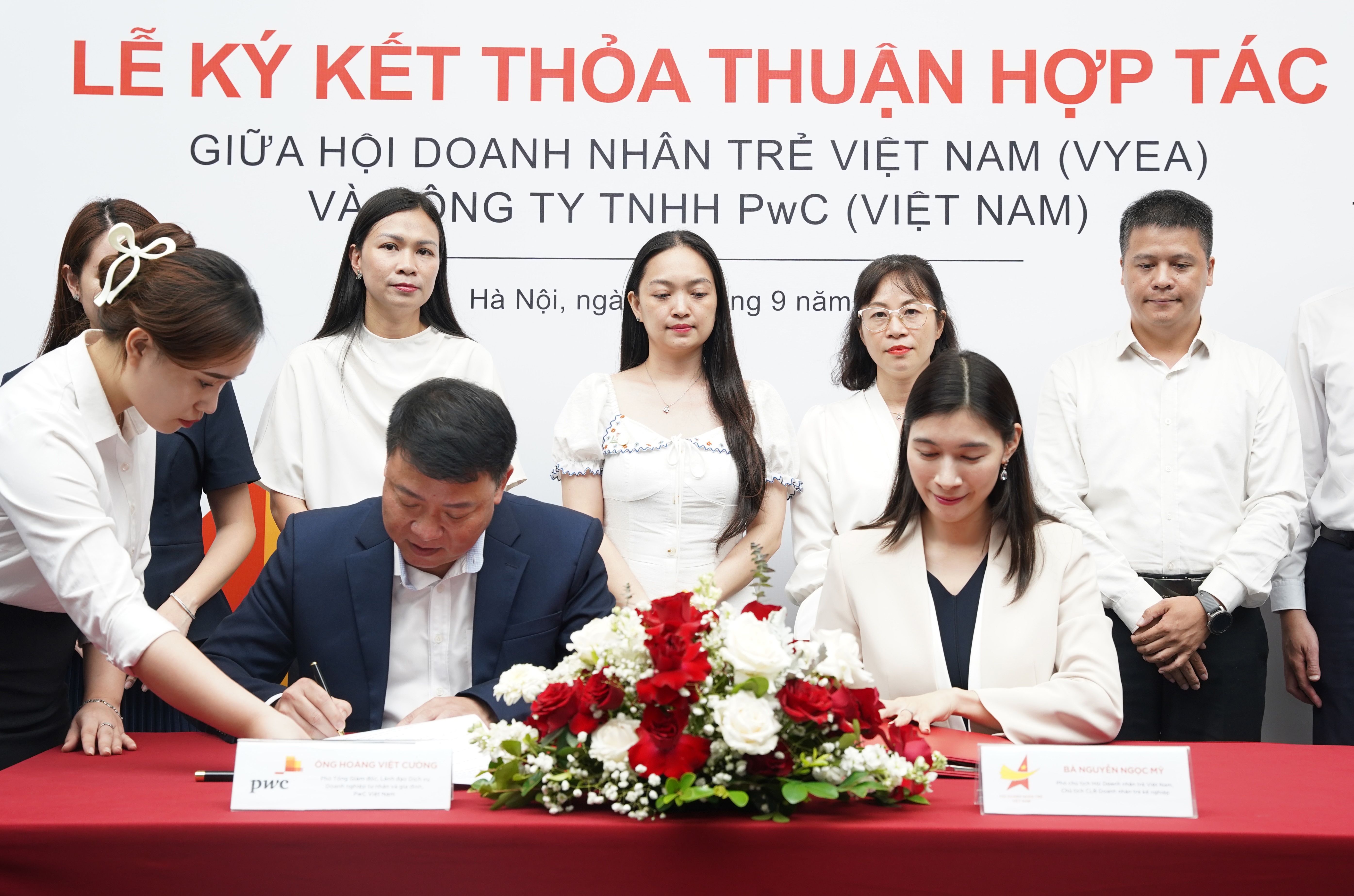 Hội Doanh nhân trẻ Việt Nam và PwC Việt Nam ký kết Thỏa thuận hợp tác hỗ trợ chuyên môn Hội Doanh nhân trẻ Việt Nam và PwC Việt Nam ký kết Thỏa thuận hợp tác hỗ trợ chuyên môn