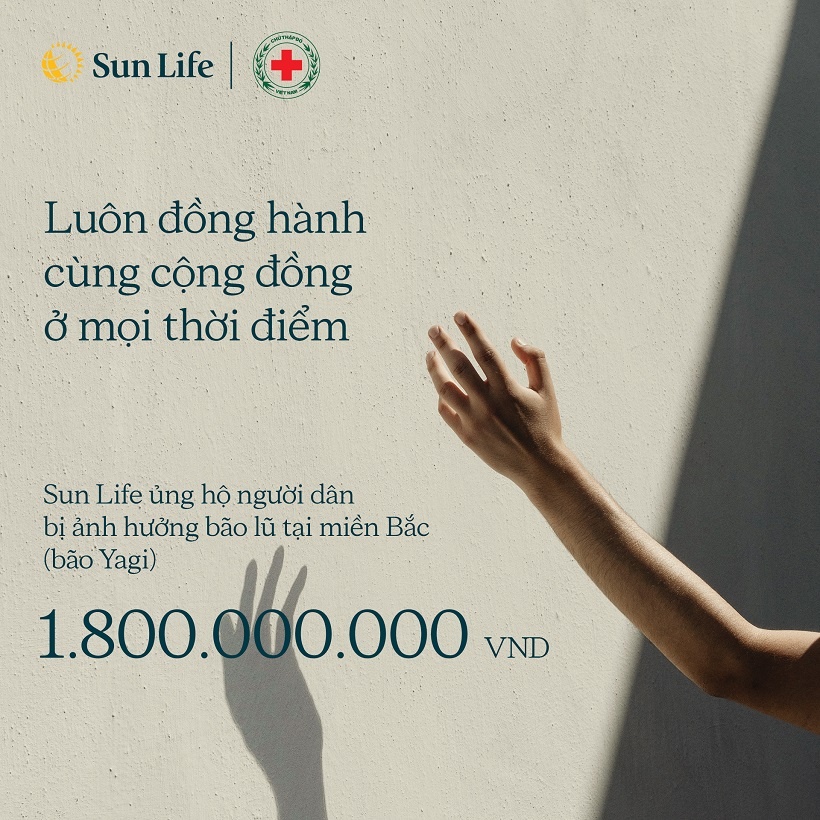 Sun Life Việt Nam đồng hành cùng khách hàng vượt qua thời khắc khó khăn Sun Life Việt Nam đồng hành cùng khách hàng vượt qua thời khắc khó khăn