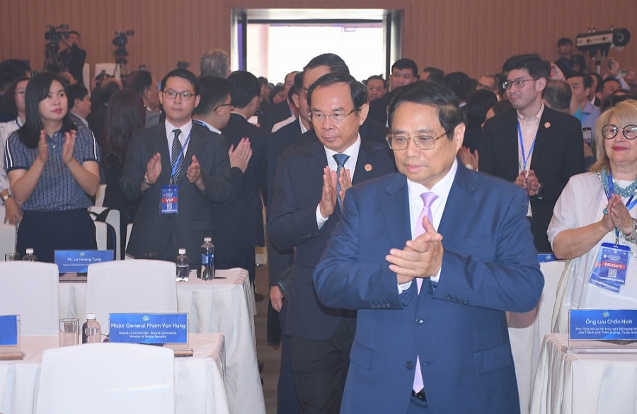 Thủ tướng Phạm Minh Chính dự Diễn đàn Kinh tế TP. Hồ Chí Minh năm 2024 Thủ tướng Phạm Minh Chính dự Diễn đàn Kinh tế TP. Hồ Chí Minh năm 2024