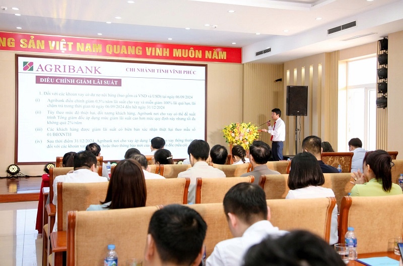 Vĩnh Phúc: Tăng cường kết nối ngân hàng - doanh nghiệp, đẩy mạnh tín dụng quý cuối năm Vĩnh Phúc: Tăng cường kết nối ngân hàng - doanh nghiệp, đẩy mạnh tín dụng quý cuối năm