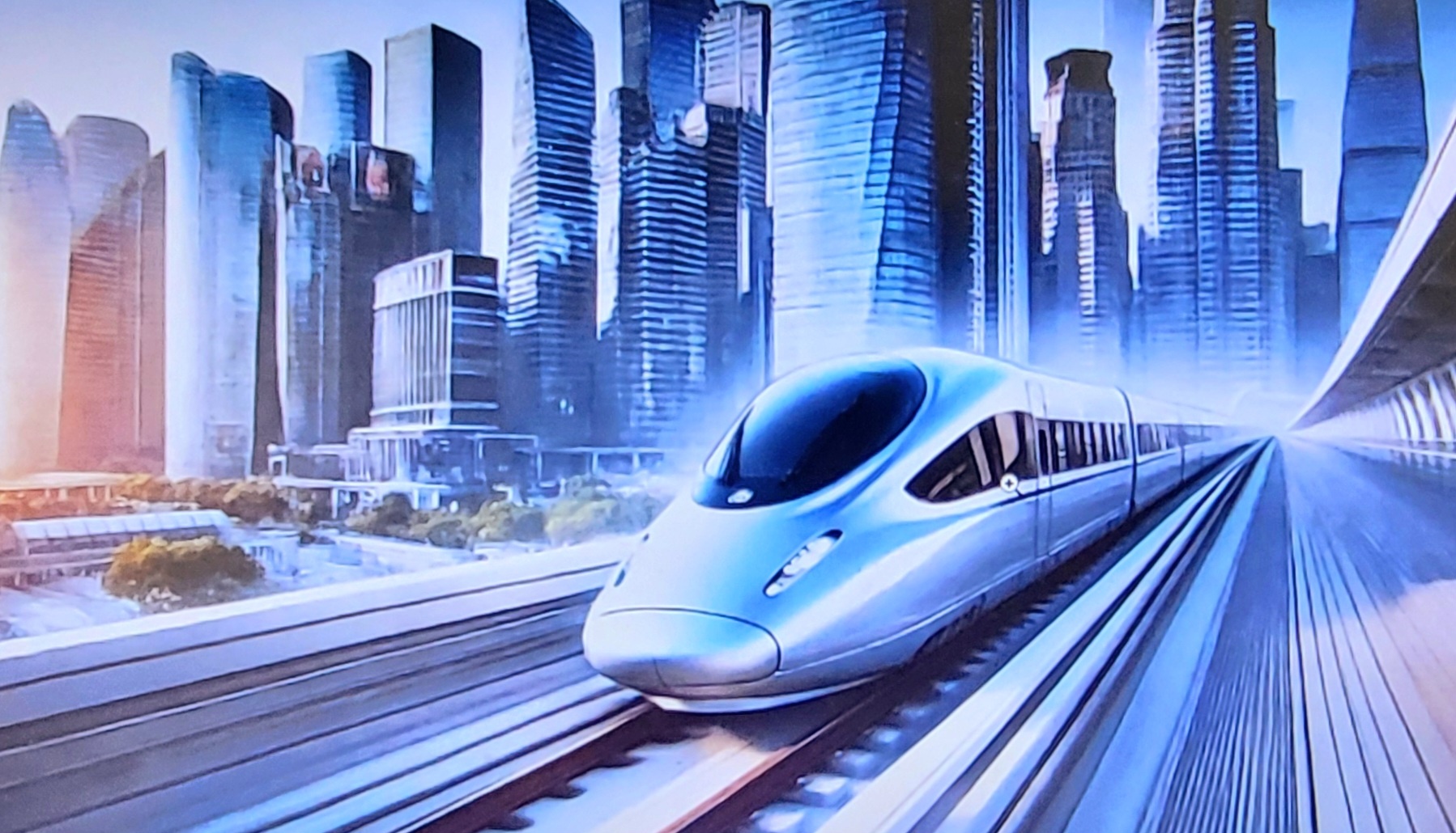 chủ trương đầu tư đường sắt tốc độ cao trên trục Bắc – Nam với phương án đầu tư toàn tuyến theo hình thức đầu tư công, tốc độ 350 km/h