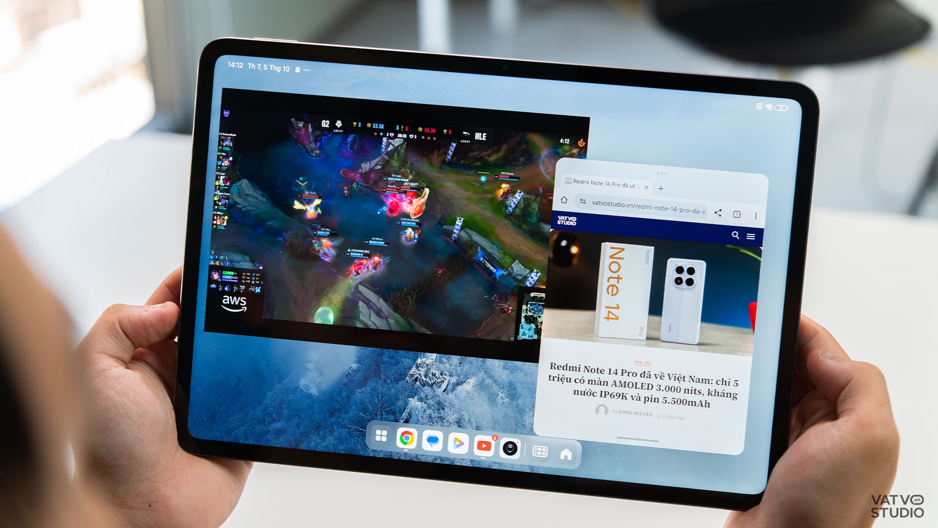 Chế độ Máy trạm trên Xiaomi Pad 6S Pro 12.4 Chế độ Máy trạm trên Xiaomi Pad 6S Pro 12.4