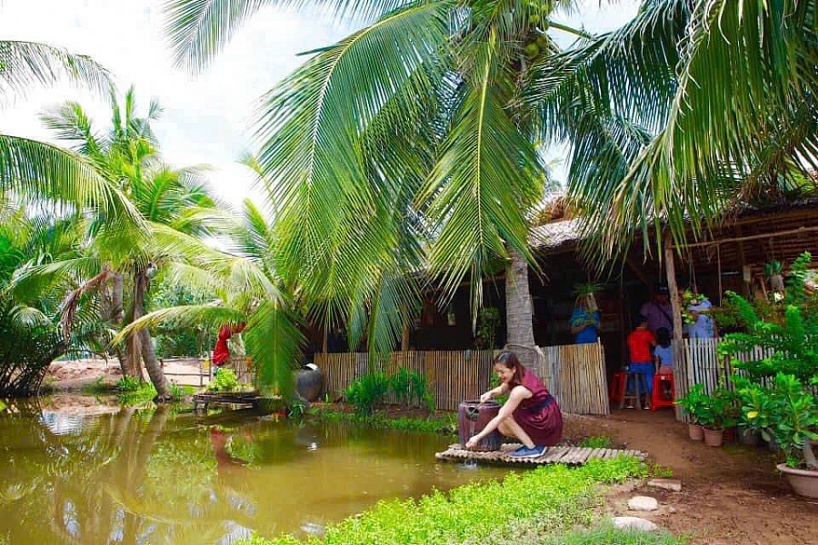 Du lịch sinh thái Cồn Chim (Trà Vinh) đạt giải thưởng ESD Okama (Nhật Bản)