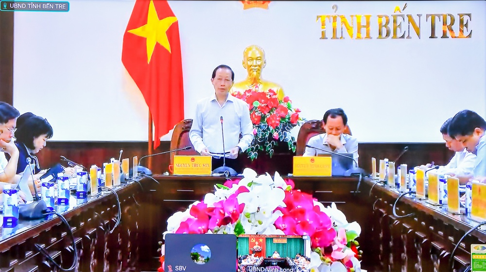 Thống đốc NHNN Nguyễn Thị Hồng làm việc với hai tỉnh Bến Tre và Vĩnh Long Thống đốc NHNN Nguyễn Thị Hồng làm việc với hai tỉnh Bến Tre và Vĩnh Long