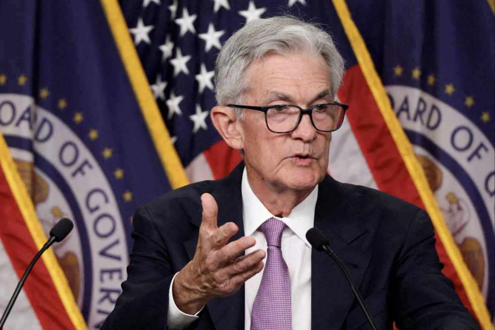 Chủ tịch Fed Jerome Powell tại buổi họp báo sau cuộc họp chính sách tháng 9/2024