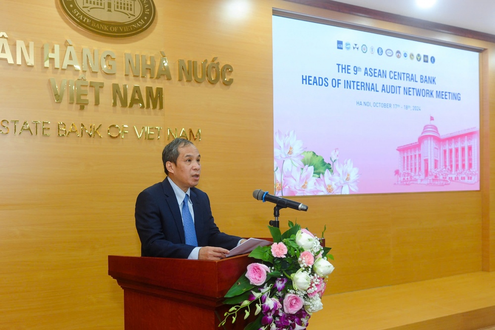 Phó Thống đốc NHNN Đoàn Thái Sơn phát biểu khai mạc hội nghị Phó Thống đốc NHNN Đoàn Thái Sơn phát biểu khai mạc hội nghị