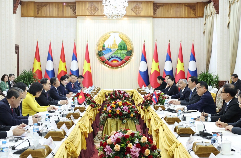 Thúc đẩy, tạo bước đột phá, nâng cao hiệu quả hợp tác Việt - Lào Thúc đẩy, tạo bước đột phá, nâng cao hiệu quả hợp tác Việt - Lào