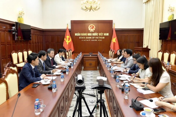 Phó Thống đốc Phạm Tiến Dũng tiếp Đoàn công tác của JICA