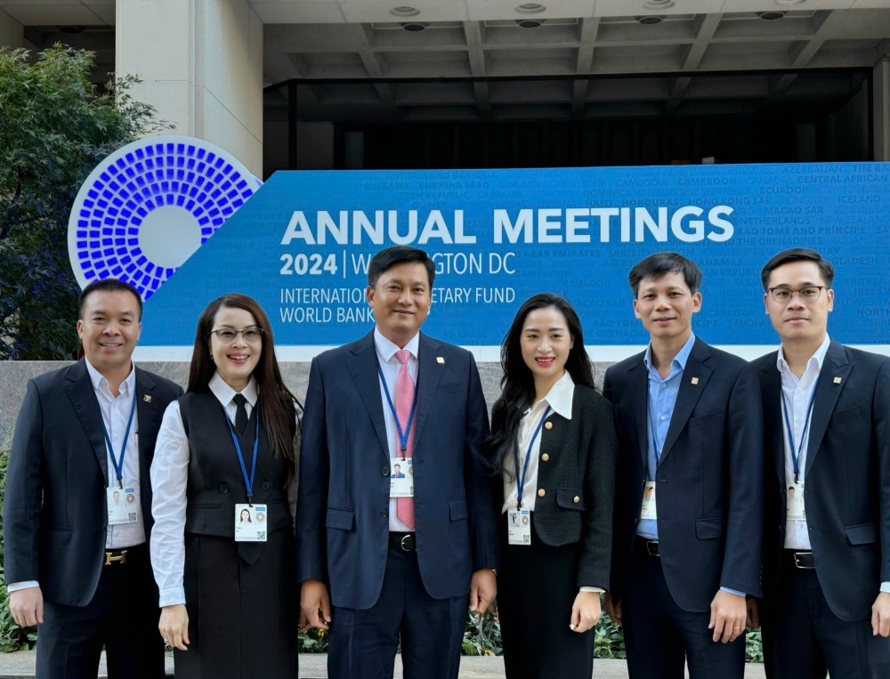 Agribank tham gia Đoàn công tác của NHNN dự Hội nghị thường niên IMF/WB năm 2024