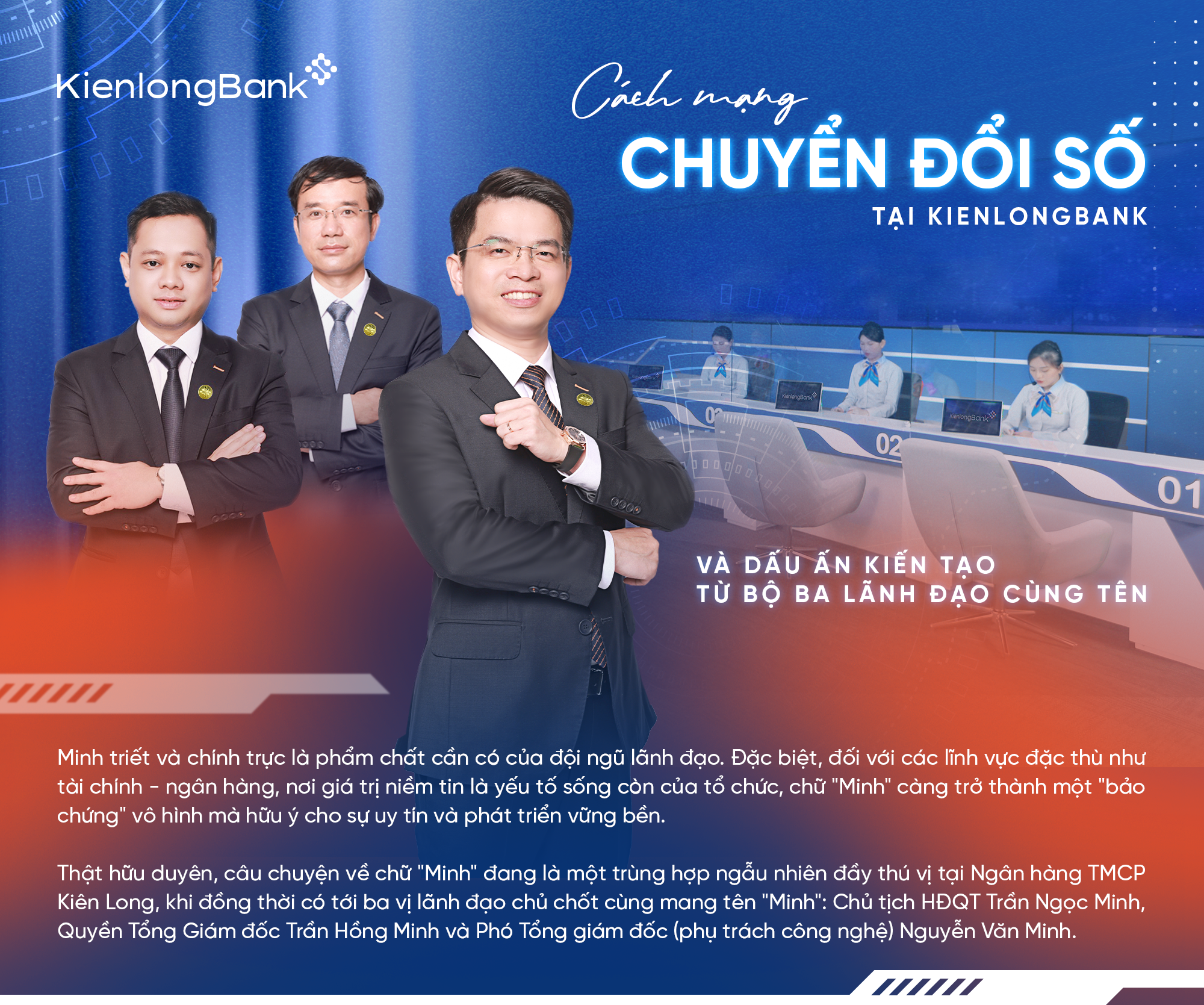 Cách mạng chuyển đổi số tại KienLongBank