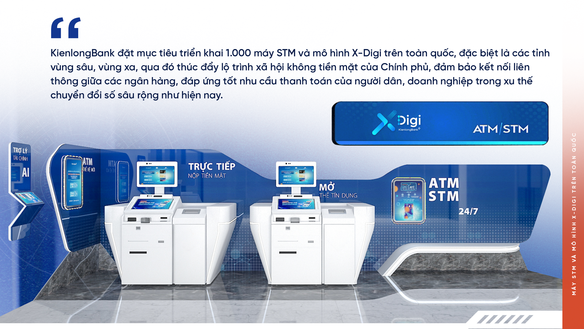Cách mạng chuyển đổi số tại KienLongBank