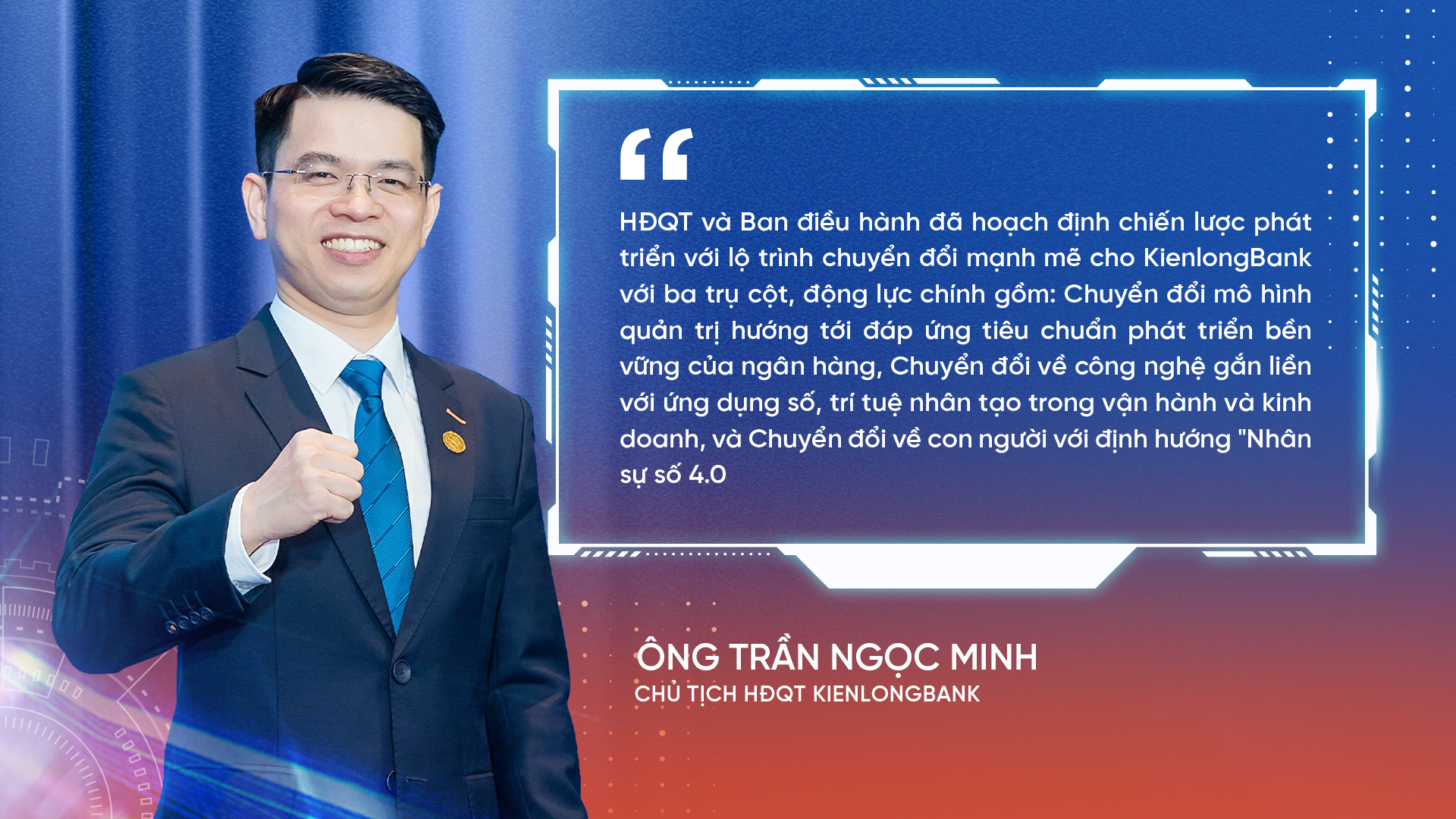 Cách mạng chuyển đổi số tại KienLongBank