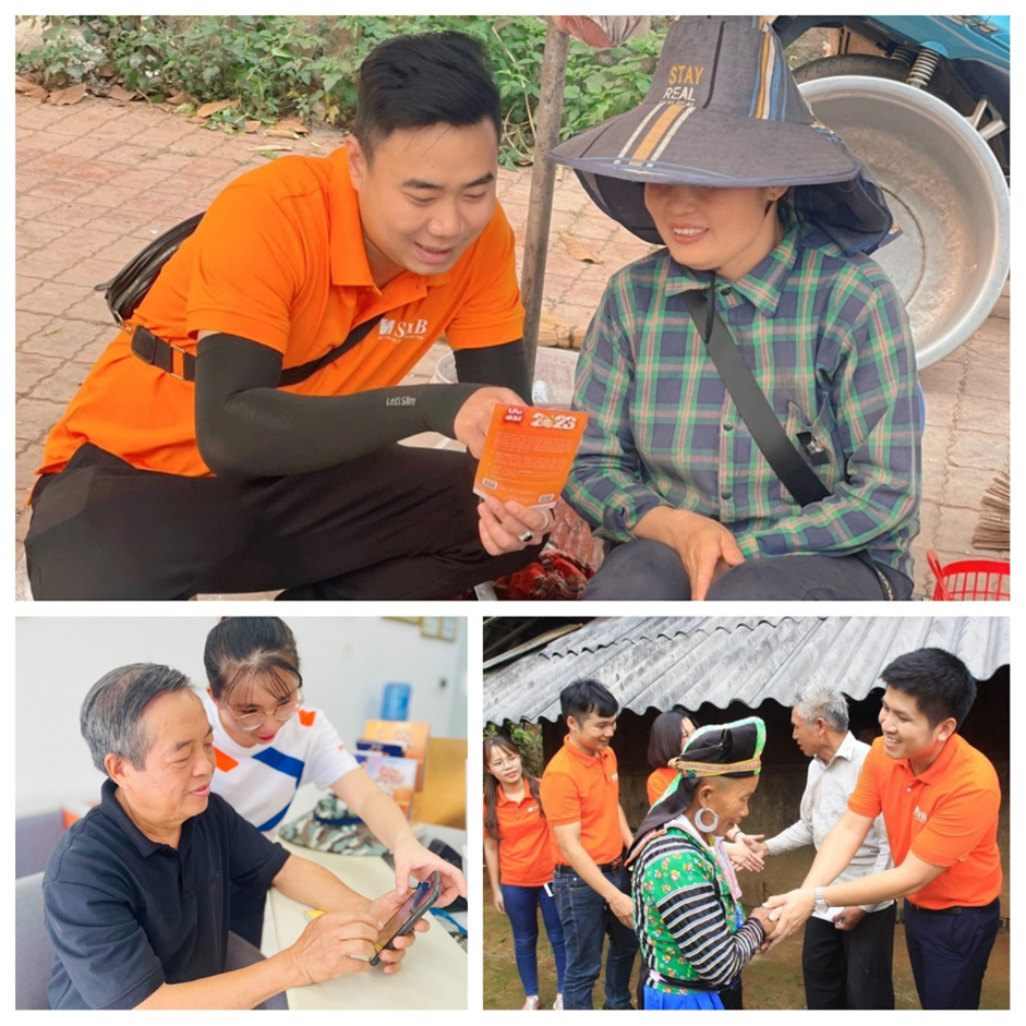 Sợi dây gắn kết tình bạn giữa ngân hàng và khách hàng, đối tác Sợi dây gắn kết tình bạn giữa ngân hàng và khách hàng, đối tác