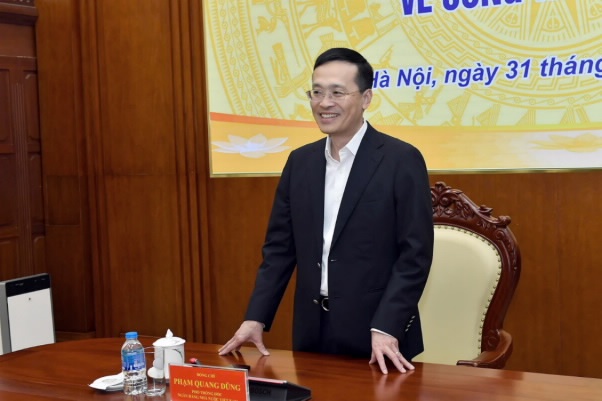 Công bố Quyết định giao quyền Chánh Thanh tra, giám sát ngân hàng