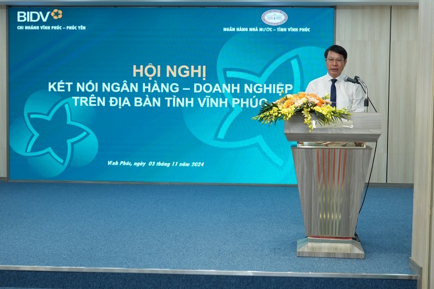 Đồng chí Nguyễn Khắc Hiếu, Phó Chủ tịch UBND tỉnh Vĩnh Phúc phát biểu chỉ đạo tại Hội nghị Đồng chí Nguyễn Khắc Hiếu, Phó Chủ tịch UBND tỉnh Vĩnh Phúc phát biểu chỉ đạo tại Hội nghị