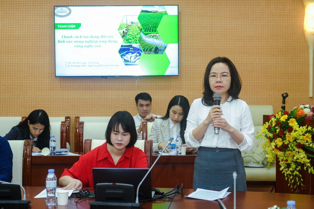 Nhiều chính sách tín dụng ưu đãi với nông nghiệp công nghệ cao