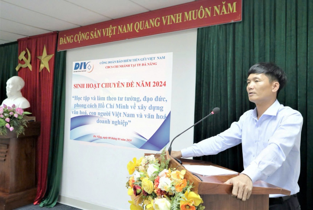 Bảo hiểm tiền gửi Việt Nam tại TP. Đà Nẵng chú trọng đổi mới, nâng cao chất lượng sinh hoạt chi bộ Bảo hiểm tiền gửi Việt Nam tại TP. Đà Nẵng chú trọng đổi mới, nâng cao chất lượng sinh hoạt chi bộ