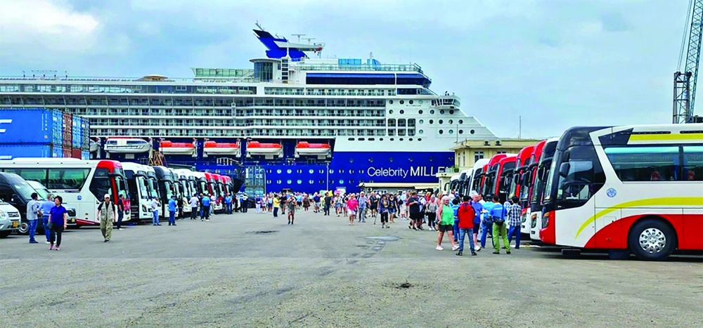 Khách du lịch tàu biển tăng mạnh