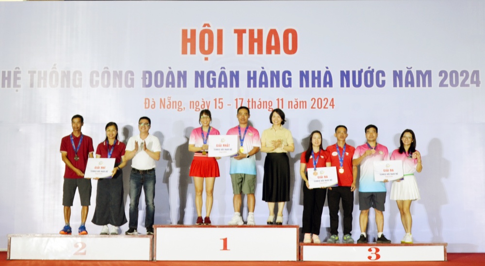Sôi động và ấn tượng hội thao Công đoàn Ngân hàng Nhà nước Sôi động và ấn tượng hội thao Công đoàn Ngân hàng Nhà nước