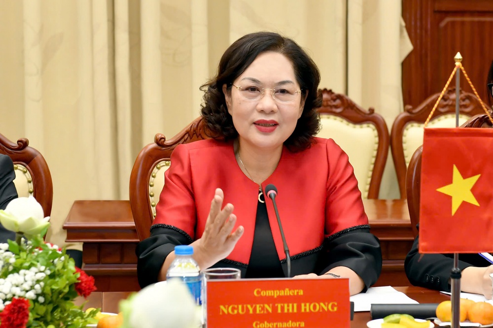 Thống đốc Nguyễn Thị Hồng tiếp Bộ trưởng, Chủ tịch NHTW Cuba