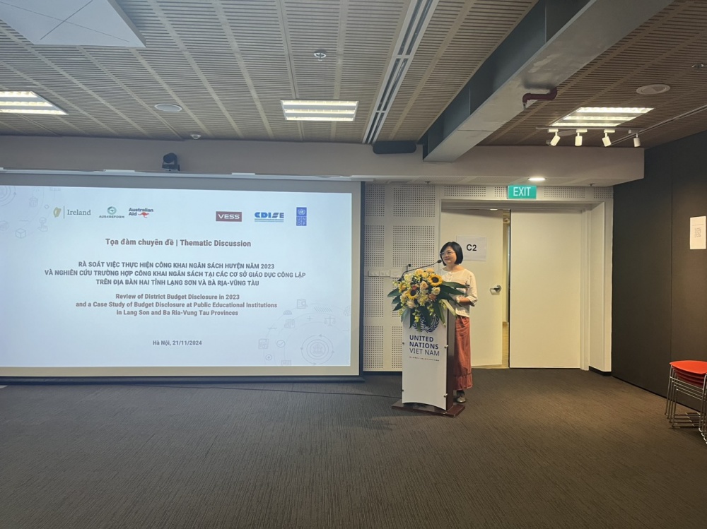 Cần thúc đẩy giám sát việc công khai ngân sách huyện và ngân sách ngành giáo dục Cần thúc đẩy giám sát việc công khai ngân sách huyện và ngân sách ngành giáo dục