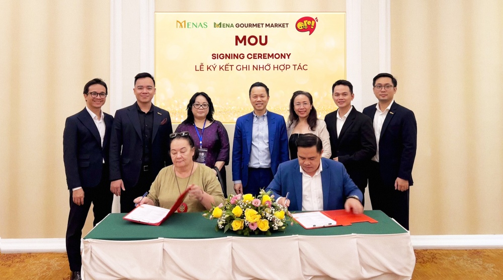 Mena Gourmet Market đã chính thức ký kết biên bản ghi nhớ hợp tác chiến lược với SVD-Group LLC. Mena Gourmet Market đã chính thức ký kết biên bản ghi nhớ hợp tác chiến lược với SVD-Group LLC.