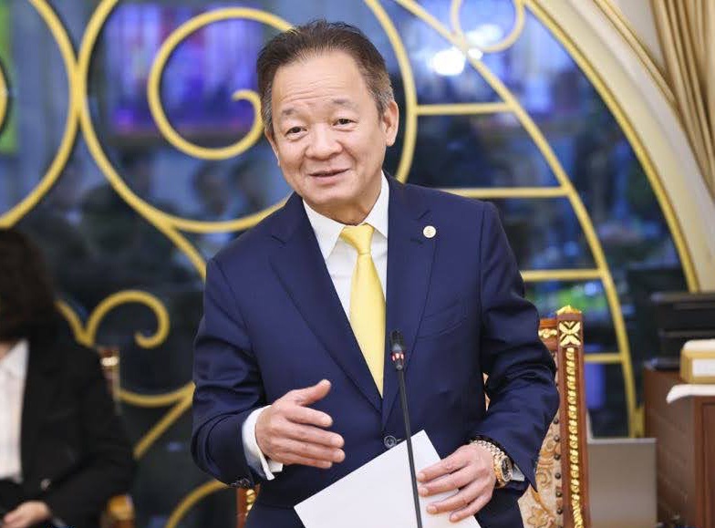 Ông Đỗ Quang Hiển, Chủ tịch Điều hành T&T Group phát biểu tại sự kiện Ông Đỗ Quang Hiển, Chủ tịch Điều hành T&T Group phát biểu tại sự kiện