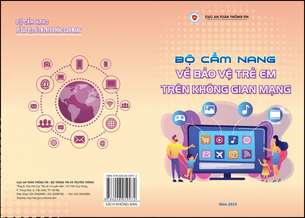 Cẩm nang bảo vệ trẻ em trên không gian mạng Cẩm nang bảo vệ trẻ em trên không gian mạng