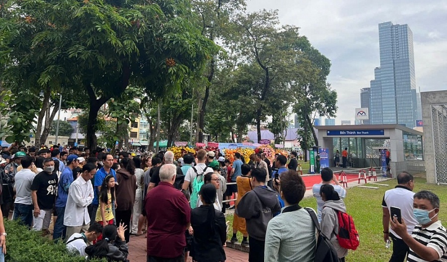 Metro số 1 Bến Thành - Suối Tiên chính thức vận hàn Tuyến Metro số 1 Bến Thành - Suối Tiên chính thức vận hành