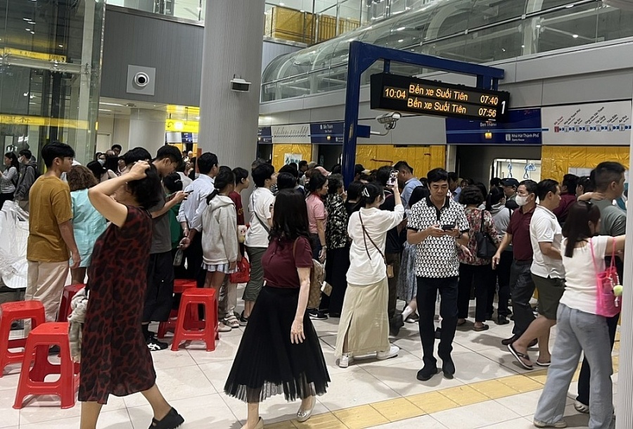 Metro số 1 Bến Thành - Suối Tiên chính thức vận hàn Tuyến Metro số 1 Bến Thành - Suối Tiên chính thức vận hành