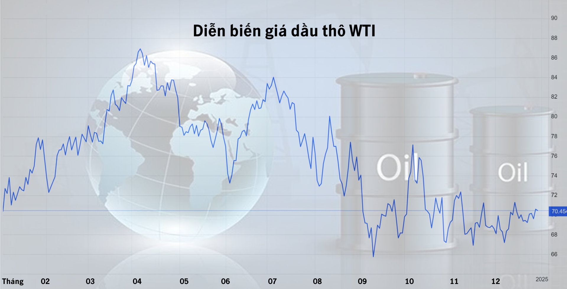 Kinh tế toàn cầu 2025: Rủi ro và bất định