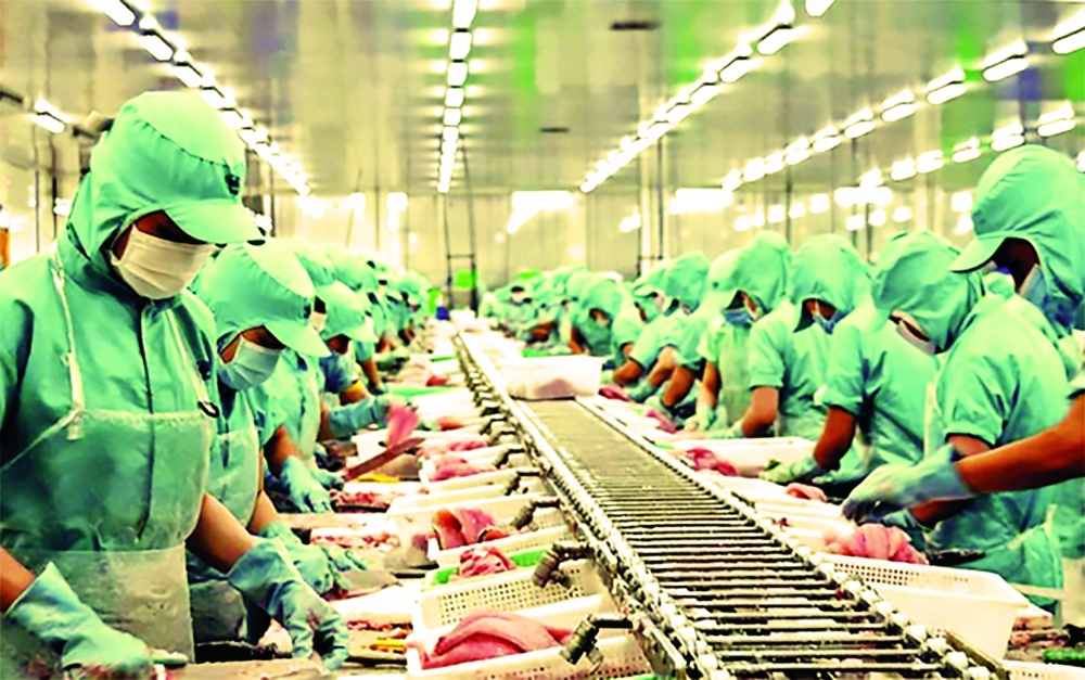 Tôm, cá tra, cá ngừ và hải sản chế biến là những sản phẩm xuất khẩu chủ lực