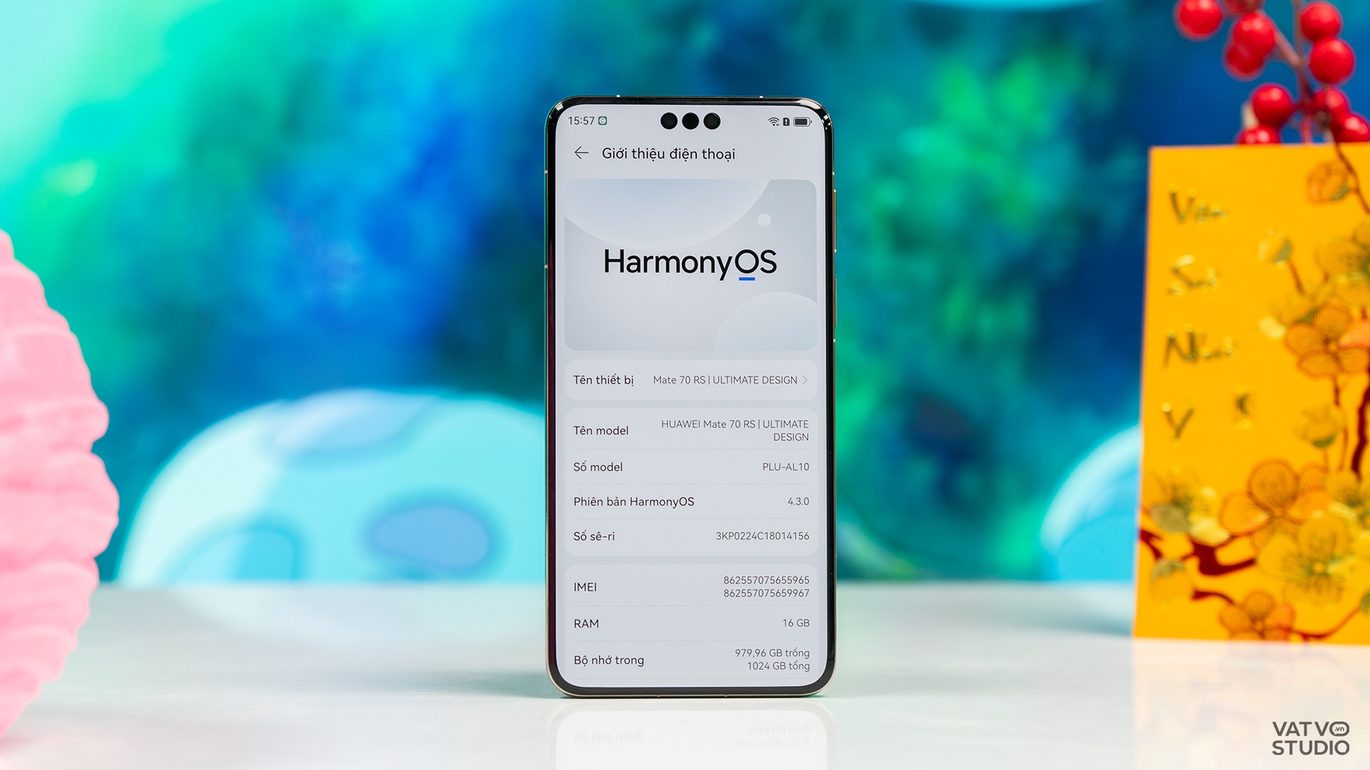 HUAWEI Mate70 RS Ultimate: Giá gần bằng 3 chiếc iPhone 16, thiết kế cực đỉnh