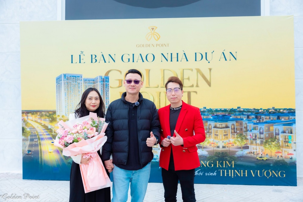 Các cư dân rạng rỡ trong ngày nhận nhà mới tại khu đô thị phức hợp Golden Point Các cư dân rạng rỡ trong ngày nhận nhà mới tại khu đô thị phức hợp Golden Point