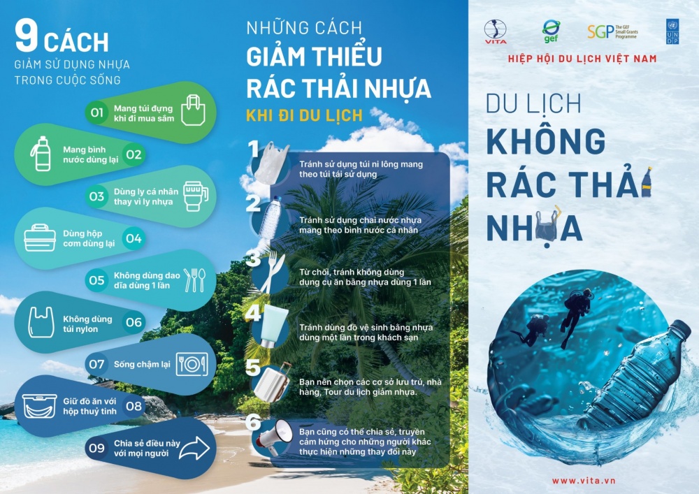 Sẽ nhân rộng các giải pháp giảm thiểu rác thải nhựa trong du lịch Sẽ nhân rộng các giải pháp giảm thiểu rác thải nhựa trong du lịch